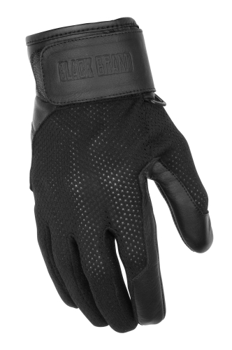 Black Brand - Black Brand Cool Rider Womens Gloves - 15G-3520-BLK-W2XL - Black - 2XL