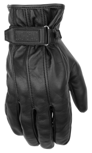 Black Brand - Black Brand Freeway Gloves - 15G-3512-BLK-MD - Black - Medium