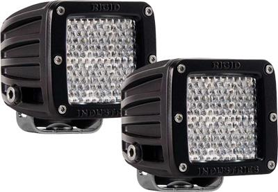 RIGID Industries - RIGID Industries Dually D2 LED Light - Diffused Pattern - White - 50252