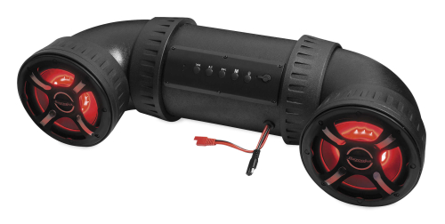 Power Rail - Power Rail ATV-Tuve Bluetooth Speaker System with RGB LED System - 6in. - UT6200RL
