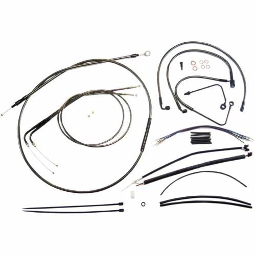 Magnum - Magnum Black Pearl Handlebar Installation Kit for 12-14in. Ape - 487731