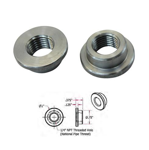 TC Bros - TC Bros NPT Weld-In Petcock Bungs - 1/4in. - 104-0076