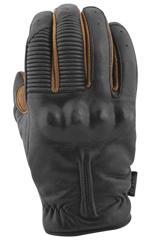 Speed & Strength - Speed & Strength The Quick and The Dead Leather Gloves - 879974 - Black/Tobacco - Medium