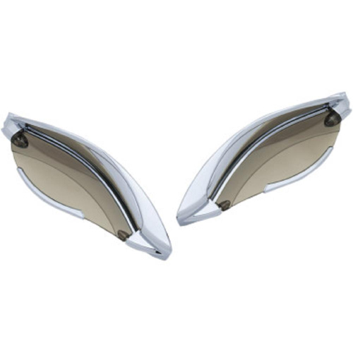 Kuryakyn - Kuryakyn Adjustable Fairing Air Deflectors - Chrome Mounts - 1246