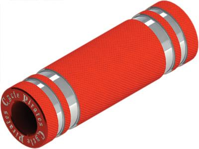 Cycle Pirates - Cycle Pirates Knurled Toe Peg - Red - HDFPSTD-R