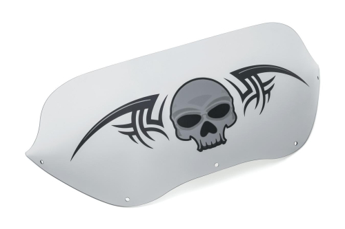 Kuryakyn - Kuryakyn Airmaster Graphic Smoke Windshield - Zombie - 1822