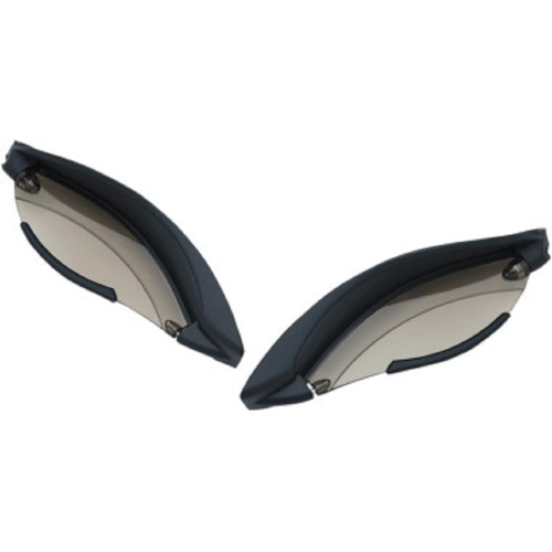 Kuryakyn - Kuryakyn Adjustable Fairing Air Deflectors - Black Mounts - 1247
