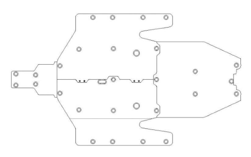 ModQuad - ModQuad Skid Plate - 1/2in Thick - RGR-SK-XP900