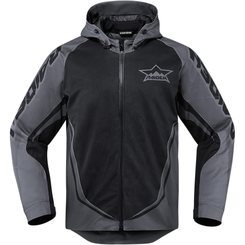 Icon - Icon Raiden UX Waterproof Jacket - XF-2-2820-3560 - Black - X-Large