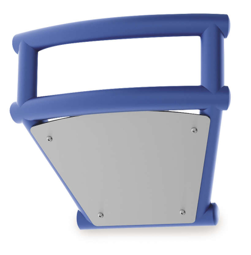 ModQuad - ModQuad Xtreme Sport Bumper with Skid Plate - Blue - RZR-FB-SPT-BL