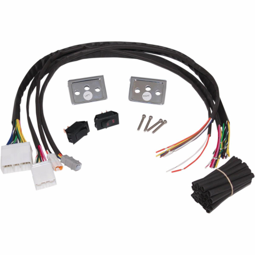 Namz - Namz Handlebar Control Conversion Kit - Chrome - NHCCVICC