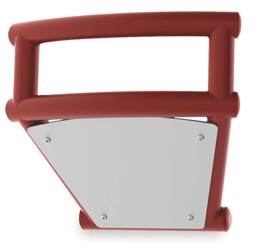 ModQuad - ModQuad Xtreme Sport Bumper with Skid Plate - Red - RZR-FB-SPT-RD