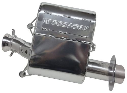 Speedwerx - Speedwerx Standard Lightweight Muffler - AC4000M-CC