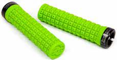 TORC1 Racing - TORC1 Racing Defy Lock-On Grips - Green/Black - 2750-0802