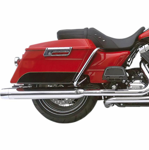 Samson - Samson 4in. Silver Bullet Slip-Ons - 30in. - Chrome - Chrome Tips - M259