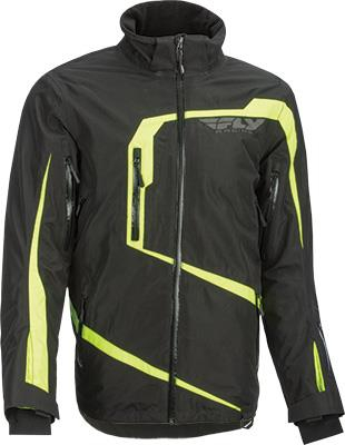 Fly Racing - Fly Racing Carbon Jacket - 6152 470-40392X - Black/Hi-Vis - 2XL