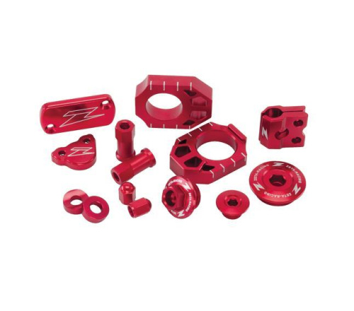 ZETA - ZETA Billet Kit - Red - ZE51-2072