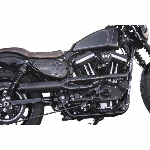 RSD - RSD Track 2-Into-1 Exhaust System - Black Ops - 11823