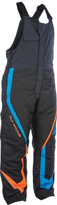 Fly Racing - Fly Racing Outpost Bibs - 6152 470-4218S - Black/Orange/Blue - Small