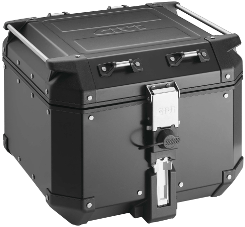 GIVI - GIVI Outback Series 42L Aluminum Top Case - Black - OBK42BA