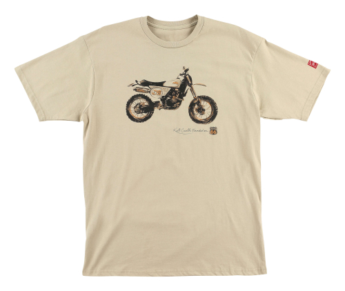 FMF Racing - FMF Racing Kurt Caselli Sandstorm T-Shirt - FA6118920-SND-SM - Tan - Small