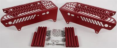 Unabiker - Unabiker Radiator Guards - Red - BTA4T-R