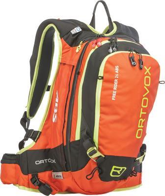 Ortovox - Ortovox Free Rider 24 Avalanche Backpack for ABS System - Crazy Orange - 46734 00103
