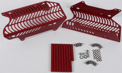 Unabiker - Unabiker Radiator Guards - Red - BTA2T-R