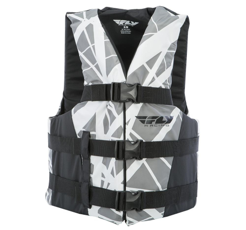 Fly Racing - Fly Racing Life Vest - 112224-701-010-16 - Black/Gray - X-Small