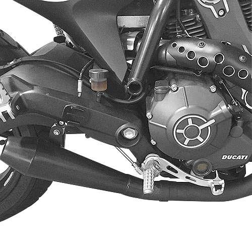 New Rage Cycles - New Rage Cycles Slip On Exhaust - Black - SCRAMBLER-EX-C
