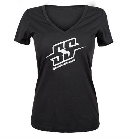 Speed & Strength - Speed & Strength Comin In Hot V-Neck Womens T-Shirt - 871477 - Black - Large
