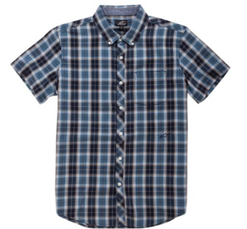 Alpinestars - Alpinestars Variance Short Sleeve Shirt - 101632000742M - Harbor Blue - Medium