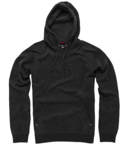 Alpinestars - Alpinestars Authority Fleece Hoody - 10365200010L - Black - Large