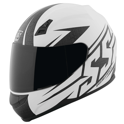 Speed & Strength - Speed & Strength SS700 Hammer Down Helmet - 879175 - Matte White - X-Large