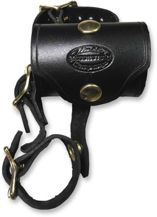 Nash Motorcycle Company - Nash Motorcycle Company Hammer Hanger - Black w/ Brass Hardware - HHBLBR