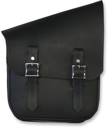 Nash Motorcycle Company - Nash Motorcycle Company Half and Half Bag - Right Side w/ Nickel Hardware - HHBRBLN