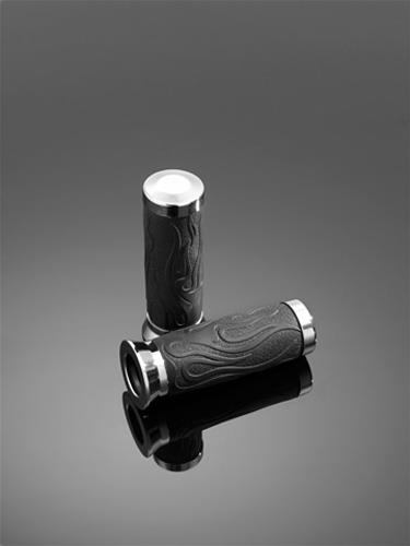 Highway Hawk - Highway Hawk 1in. Flame Grips - HH-45-0135