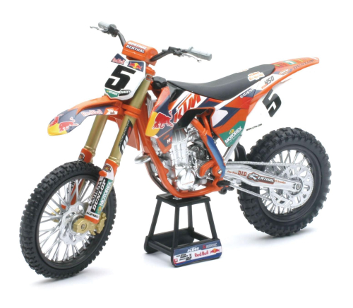 New Ray Toys - New Ray Toys Offroad 1:10 Scale Motorcycle - Red Bull KTM SX-F 2014 (Ryan Dungey) - 57633
