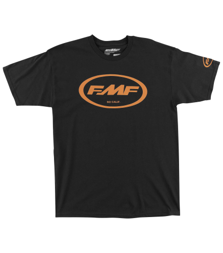 FMF Racing - FMF Racing Factory Classic Don T-Shirt - SP6118998-BLO-LG - Black/Orange - Large
