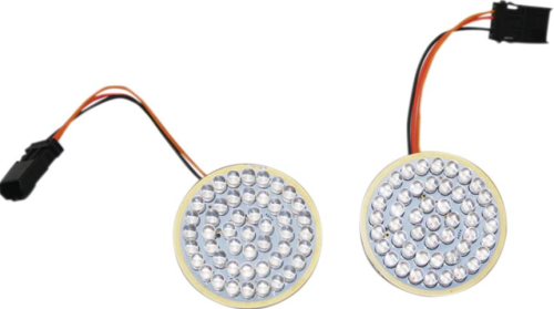 Custom Dynamics - Custom Dynamics Front Dynamic Ringz LED Turn Signal Insert - Bullet/Deuce-Style - GEN200AWJAE