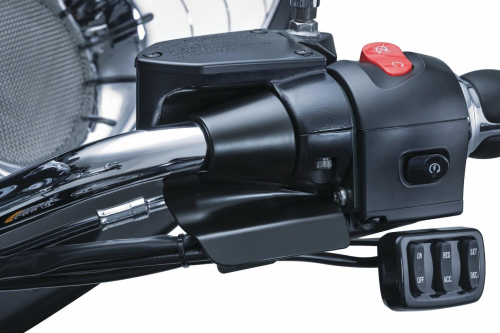 Kuryakyn - Kuryakyn Handlebar Control Bracket Cover - Satin Black - 5660