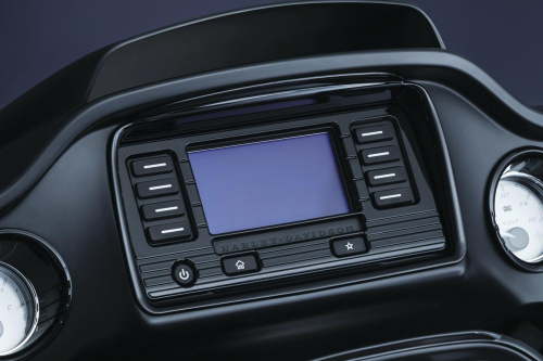 Kuryakyn - Kuryakyn Tri-Line Road Glide Boom! Box 4.3 Stereo Trim - Black - 6967