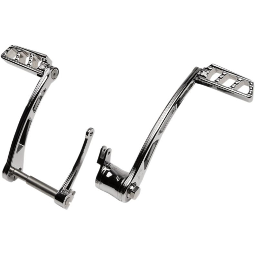Misfit Industries - Misfit Industries Ambush Series Foot Controls - Chrome - ASFCC199707