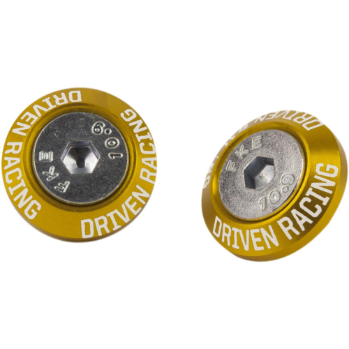 Driven Racing - Driven Racing Mirror Block-Off Plate - Gold - DMBKTGD