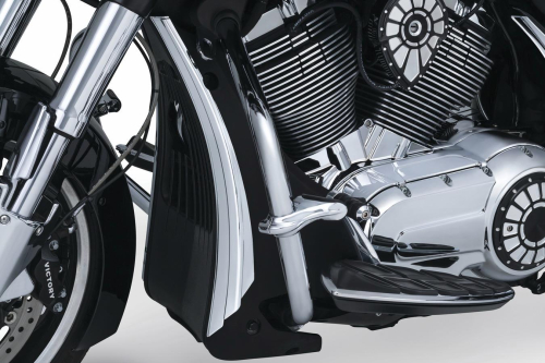 Kuryakyn - Kuryakyn Radiator Shroud Accents - Chrome - 7129