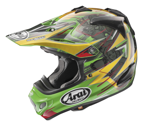 Arai Helmets - Arai Helmets VX-Pro4 Tickle Helmet - 807530 - Green - X-Small