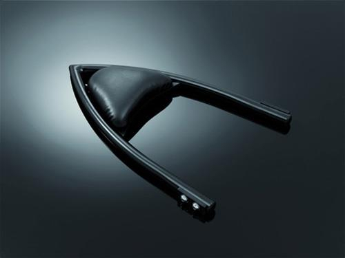 Highway Hawk - Highway Hawk Sissy Bar Backrest - Arch - Black - HH-52-9000B