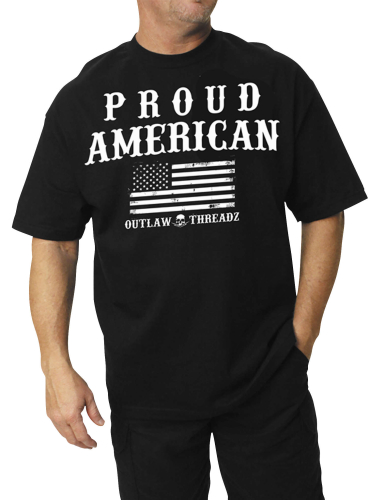 Outlaw Threadz - Outlaw Threadz Support T-Shirt - MT109-2XL - Black - 2XL