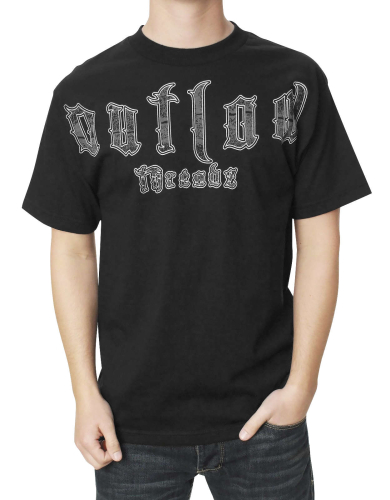 Outlaw Threadz - Outlaw Threadz Finger T-Shirt - MT56-2XL - Black - 2XL