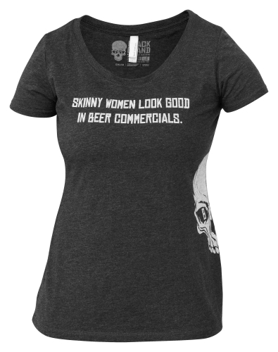 Black Brand - Black Brand Real Womens T-Shirt - 0704-1707-0052 - Black - Small